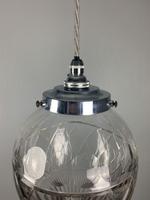 Art Deco Glass Pendant Ceiling Light, Original Shade, Rewired (3 of 5) Art Deco Glass Pendant Ceiling Light, Original Shade, Rewired (3 of 5)