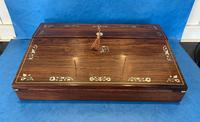 William IV Rosewood Lap Desk with Mother of Pearl Inlay (2 of 12) William IV Rosewood Lap Desk with Mother of Pearl Inlay (2 of 12)