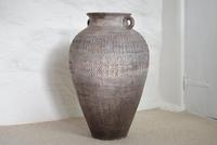 Large Mediterranean Earthenware Floor Vase with Loop Handles (6 of 10) Large Mediterranean Earthenware Floor Vase with Loop Handles (6 of 10)