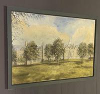 Oil on Canvas Countryhouse Scene Signed (6 of 8) Oil on Canvas Countryhouse Scene Signed (6 of 8)