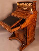 Superb Victorian Burr Walnut "Jack in a Box" Davenport (12 of 16) Superb Victorian Burr Walnut "Jack in a Box" Davenport (12 of 16)