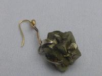 9ct gold and iron pyrite earrings (3 of 5) 9ct gold and iron pyrite earrings (3 of 5)