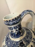 19th Century Blue & White Dutch Delft Flagon / Ewer (10 of 14) 19th Century Blue & White Dutch Delft Flagon / Ewer (10 of 14)