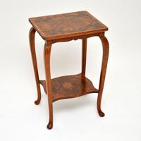 Pair of Matched Burr Walnut Edwardian Side Tables (8 of 10) Pair of Matched Burr Walnut Edwardian Side Tables (8 of 10)