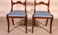 Two Regency Mahogany Chairs Circa 1800 (8 of 8) Two Regency Mahogany Chairs Circa 1800 (8 of 8)