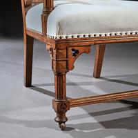 19th Century Oak Gothic Armchair By G Tilley Of Birmingham (10 of 10) 19th Century Oak Gothic Armchair By G Tilley Of Birmingham (10 of 10)