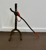 19th Century Vintage Blacksmith Made Iron Cart Jack (3 of 3) 19th Century Vintage Blacksmith Made Iron Cart Jack (3 of 3)