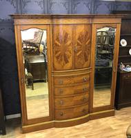 Edwardian Inlaid Satinwood Wardrobe (21 of 30) Edwardian Inlaid Satinwood Wardrobe (21 of 30)