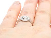 0.63 ct Diamond and Platinum Cluster Ring - Antique Circa 1925 (5 of 9) 0.63 ct Diamond and Platinum Cluster Ring - Antique Circa 1925 (5 of 9)