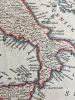 Original Map of Italy by Herman Moll Circa 1720, later framed (5 of 6) Original Map of Italy by Herman Moll Circa 1720, later framed (5 of 6)