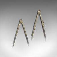 Antique Drawing Instrument Set, English, Draughtsman's, Tools, Edwardian, 1910 (9 of 10) Antique Drawing Instrument Set, English, Draughtsman's, Tools, Edwardian, 1910 (9 of 10)