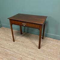 Fine Country Georgian Mahogany Antique Side Table / Writing Table (6 of 6) Fine Country Georgian Mahogany Antique Side Table / Writing Table (6 of 6)