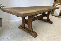 Large French Oak Farmhouse Refectory Dining Table (9 of 10) Large French Oak Farmhouse Refectory Dining Table (9 of 10)