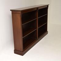 Antique Victorian Mahogany Open Bookcase (6 of 9) Antique Victorian Mahogany Open Bookcase (6 of 9)