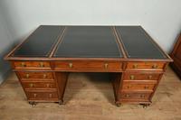 Antique Victorian Partners Desk by Druce & Co (3 of 5) Antique Victorian Partners Desk by Druce & Co (3 of 5)