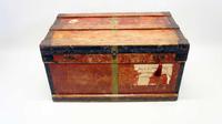 WW1 Era Marshall Campaign Chest / Trunk, Labels & Provenance (2 of 23) WW1 Era Marshall Campaign Chest / Trunk, Labels & Provenance (2 of 23)