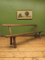 Antique Elm & Pine Sunday School Bench, Rustic Hall Seat (7 of 14) Antique Elm & Pine Sunday School Bench, Rustic Hall Seat (7 of 14)