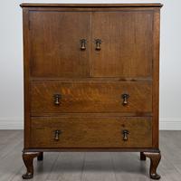 Antique 20th Century Cupboard In Oak