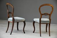 Pair of Victorian Rosewood Dining Chairs (6 of 11) Pair of Victorian Rosewood Dining Chairs (6 of 11)