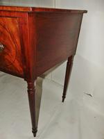 Georgian Mahogany Bow Fronted Dressing Table (5 of 8) Georgian Mahogany Bow Fronted Dressing Table (5 of 8)
