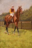 Oil Painting Pair by Walter Vernon "Racehorse Scenes" (5 of 11) Oil Painting Pair by Walter Vernon "Racehorse Scenes" (5 of 11)
