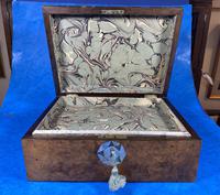 Victorian Walnut Jewellery Box with Inlay (8 of 15) Victorian Walnut Jewellery Box with Inlay (8 of 15)