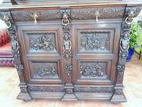 Country Oak Carved Cupboard Depicting Tavern Scenes 1800 (6 of 15) Country Oak Carved Cupboard Depicting Tavern Scenes 1800 (6 of 15)