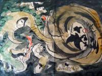 Fine Mid Century Abstract Painting - By Famous Australian Artist (3 of 4) Fine Mid Century Abstract Painting - By Famous Australian Artist (3 of 4)