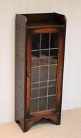 Slim Oak Glazed Bookcase (5 of 9) Slim Oak Glazed Bookcase (5 of 9)