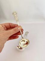 Pair of Sauce Ladles - Glasgow 1855 (4 of 7) Pair of Sauce Ladles - Glasgow 1855 (4 of 7)
