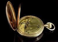 Antique Half Hunter Pocket Watch, Gold Plated, Waltham (2 of 11) Antique Half Hunter Pocket Watch, Gold Plated, Waltham (2 of 11)