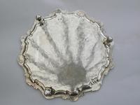 George III Silver Salver Arms of Graham of Esk by Ebenezer Coker, London 1762 (7 of 10) George III Silver Salver Arms of Graham of Esk by Ebenezer Coker, London 1762 (7 of 10)