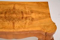 Antique Queen Anne Style Burr Walnut Card Table (11 of 11) Antique Queen Anne Style Burr Walnut Card Table (11 of 11)