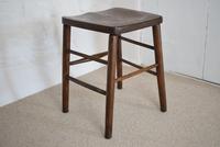 Oak Stool with Shaped Seat (6 of 10) Oak Stool with Shaped Seat (6 of 10)
