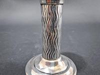 Pair of Arts & Crafts silver Candlesticks (3 of 6) Pair of Arts & Crafts silver Candlesticks (3 of 6)