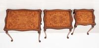 Pretty Queen Anne Style Nest of 3 Tables c.1930 (8 of 8) Pretty Queen Anne Style Nest of 3 Tables c.1930 (8 of 8)