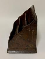 Antique Leather Desktop Letter Rack (10 of 11) Antique Leather Desktop Letter Rack (10 of 11)