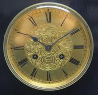 Antique French 8-day Ebonised Mantel Clock – Brass Dial Striking Mantle Clock (5 of 10) Antique French 8-day Ebonised Mantel Clock – Brass Dial Striking Mantle Clock (5 of 10)