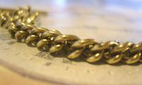 Antique Pocket Watch Chain 1890s Victorian large Brass Double Albert With T Bar (7 of 12) Antique Pocket Watch Chain 1890s Victorian large Brass Double Albert With T Bar (7 of 12)