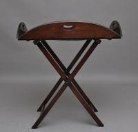 Early 20th Century mahogany folding butlers tray on stand (7 of 8) Early 20th Century mahogany folding butlers tray on stand (7 of 8)