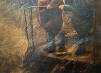 Newlyn School? Fab 19th Century Fishermen in Rough Seas Oil Portrait Painting (7 of 16) Newlyn School? Fab 19th Century Fishermen in Rough Seas Oil Portrait Painting (7 of 16)