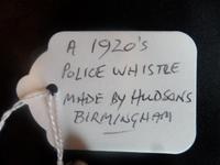 THREE Police Whistles c1920's/30's being sold seperately. (5 of 7) THREE Police Whistles c1920's/30's being sold seperately. (5 of 7)