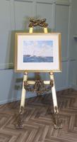 Large French Carved Gilt Easel