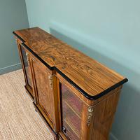 Spectacular Figured Walnut Victorian Break Fronted Antique Credenza (7 of 10) Spectacular Figured Walnut Victorian Break Fronted Antique Credenza (7 of 10)