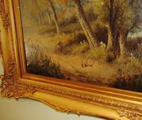 Large Victorian Oil Landscape by W.Wilson (2 of 5) Large Victorian Oil Landscape by W.Wilson (2 of 5)