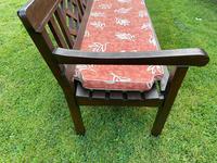 Large 3 Seater Vintage 20th Century Colonial Style Teak Garden Bench (5 of 33) Large 3 Seater Vintage 20th Century Colonial Style Teak Garden Bench (5 of 33)