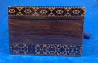 William IV Rosewood Glove Box with Superb Stickware & Tunbridge Ware Inlay (9 of 12) William IV Rosewood Glove Box with Superb Stickware & Tunbridge Ware Inlay (9 of 12)