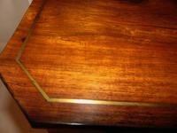 Regency Rosewood & Brass Inlaid Work Table (9 of 9) Regency Rosewood & Brass Inlaid Work Table (9 of 9)