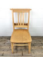 Set of Four Vintage Beech Chapel Chairs (9 of 16) Set of Four Vintage Beech Chapel Chairs (9 of 16)