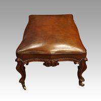 Large Victorian Leather Stool (4 of 7) Large Victorian Leather Stool (4 of 7)